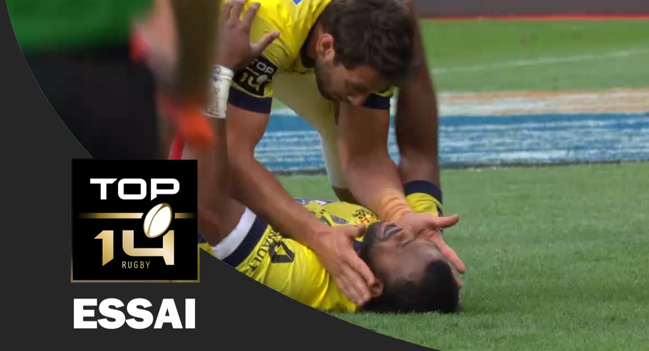 TOP 14 - Essai Alivereti RAKA (ASM) - Clermont - Toulon - FINALE - Saison 2016/2017