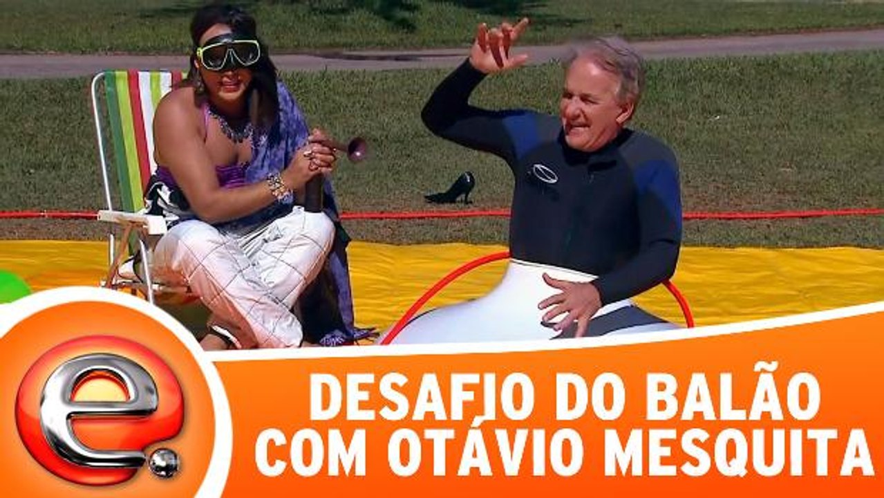Desafio do balão com Otávio Mesquita