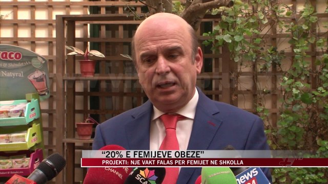 “20% e fëmijëve, obezë”. Një vakt falas për fëmijët në shkolla - News, Lajme - Vizion Plus