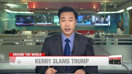 Kerry compares Trump to O.J. Simpson over climate deal pullout