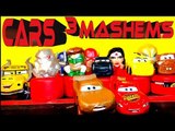 Cars 3 Unboxing Mater Mashem with Transformers and Justice League Mashems with Precision Lightning