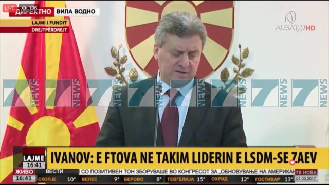 IVANOV ANKOHET TEK NDERKOMBETARET PER SHQIPTARET - News, Lajme - Kanali 10