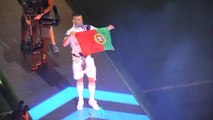 Ronaldo given heroes welcome at Bernabeu