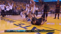 Klay Thompson Scores and Draws the Foul -  Cavaliers vs Warriors - Game 2 - NBA Finals - 04.06.2017
