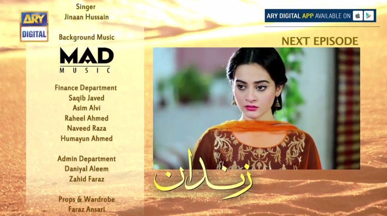 Zindaan Episode 21 Promo on Ary Digital