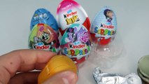 Super Surprise Eggs Kinder Joy Superhero Barbie Disney Princess Pets Learn Colors C