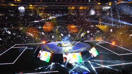 Real hold huge celebrations at Bernabeu