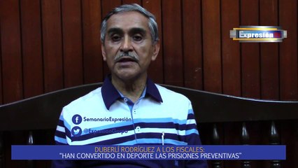 Duberli Rodriguez: La regla es primero te investigo luego te detengo