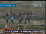 #بث_مباشر | طلاب #الإخوان دخلوا فرع البنات بعد تحطيم جزء من السور الفاصل بين المدينة الجامعية والفرع