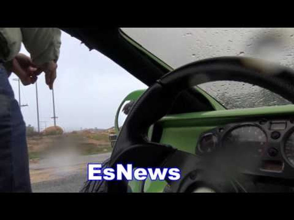 Rolling With Mikey Garcia In His Race Car - esnews boxing