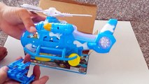 Helicopter for Children Truck TRAINS FOR CHILDREN VIDEO - Train Set Railway Merry Trip Toys Revi