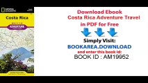 Costa Rica Adventure Travel Map (Trails Illustrated)