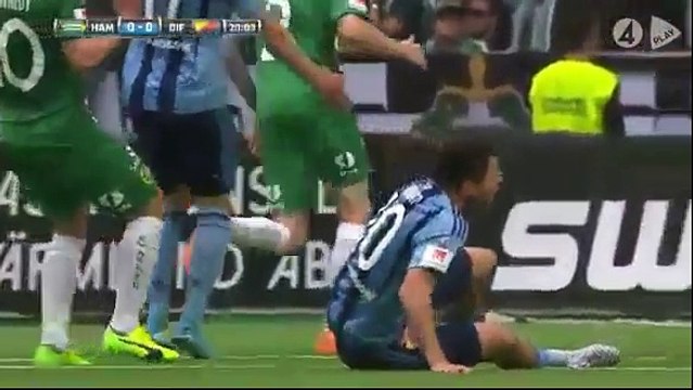Hammarby 3:1 Djurgardens (4 Jun Swedish Allsvenskan)