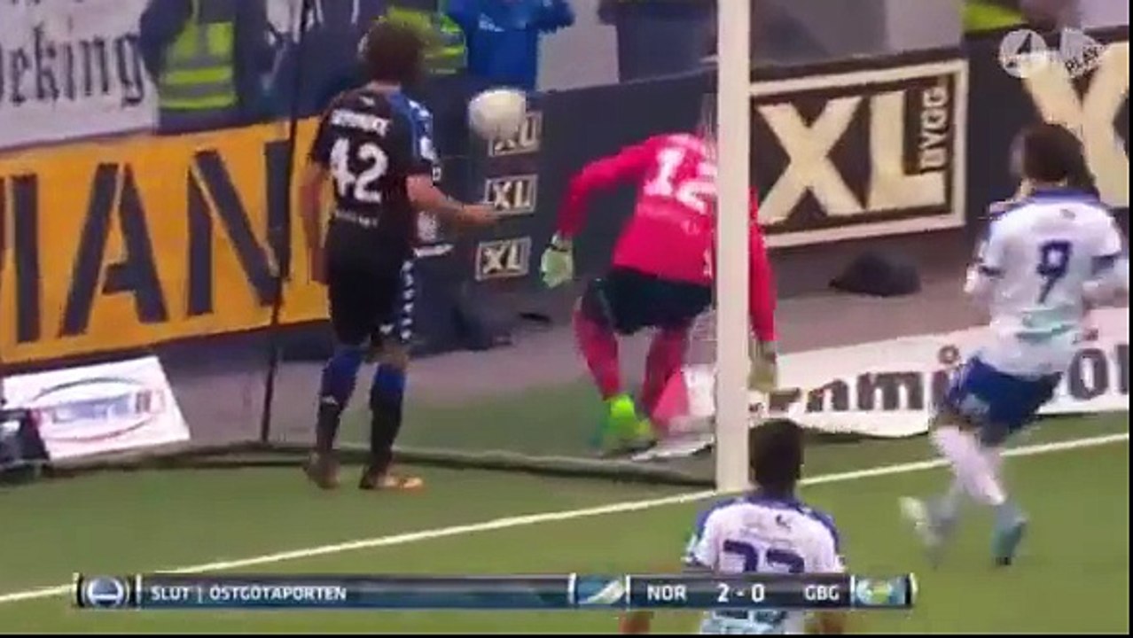Norrkoping 2:0 Goeteborg (4 Jun Swedish Allsvenskan)