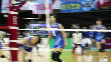 2015.02.15 東レアローズ vs 岡山シーガルズ　第3セット part1　木村沙織　宮下遥
