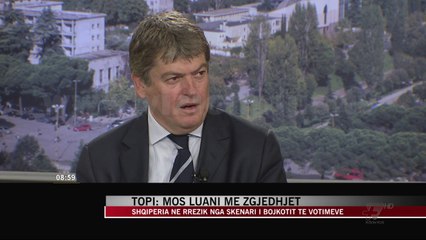 Topi: Mos luani me zgjedhjet - News, Lajme - Vizion Plus