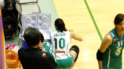 JT 井上琴絵にハプニング！①　ドリンク係をするが蓋が、、、 2016Vサマーリーグ