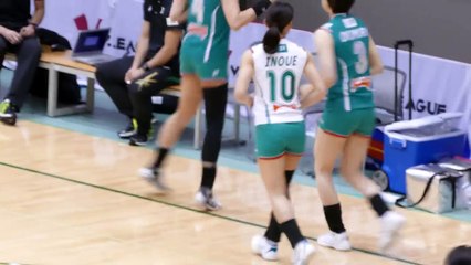 JTマーヴェラス 井上琴絵 Kotoe Inoue　試合前練習　2016 Vサマーリーグ 2016.7.1