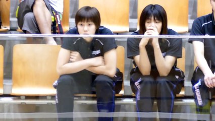 KUROBEアクアフェアリーズ　大盛梢・吉川ひかる・平谷里奈　試合後に観客席で観戦