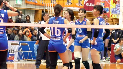 PFU 宇田沙織　Saori Uda　vs NEC　1st Set　2017.01.08