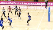 PFU 宇田沙織 Saori Uda　vs トヨタ自動車 1st SET　2016 Vサマーリーグ 2016.7.1