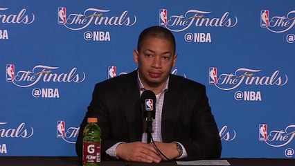 【NBA】Postgame Interview Tyronn Lue Cavaliers vs Warriors Game 2 June 4 2017 2017 NBA Finals