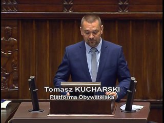 Poseł Tomasz Kucharski - Wystąpienie z dnia 25 maja 2017 roku.