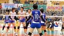 トヨタ車体 比金桃子 Momoko Higane　vs 岡山　2017.01.28