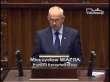 Poseł Mieczysław Miazga - Wystąpienie z dnia 25 maja 2017 roku.