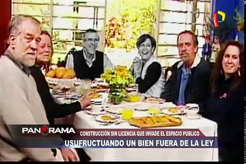 Sin límites: hermano de Susana Villarán tiene propiedad que invade espacio público