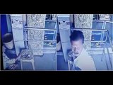 thief steals money from temple's arathi plate :video goes viral