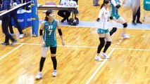 第58回近畿総合 JTマーヴェラス W田中　美咲＆瑞稀 決勝 試合前練習　2016.9.4