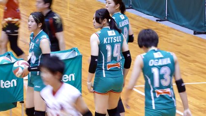 第58回近畿総合 JTマーヴェラス 橘井友香 Yuka Kitsui 準々決勝 試合前練習　2016.9.4