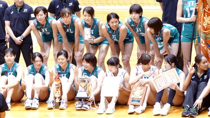第58回近畿総合バレー　優勝 JTマーヴェラス　記念撮影　2016.9.4