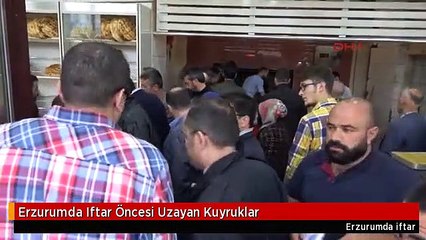İftar öncesi telaşı...