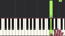 How to play 'VIVI`S THEME' from Final Fantasy IX  (Synthesia) [Piano Video Tutori