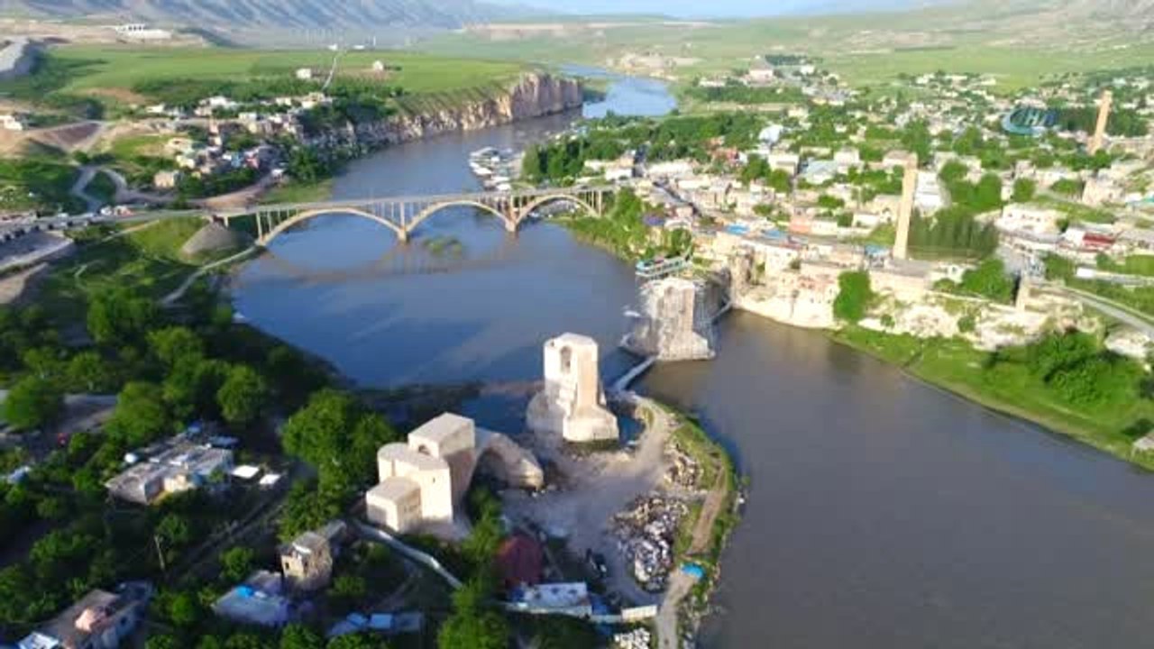 Hasankeyf Günbatımında Böyle Görüntülendi
