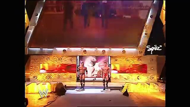 FULL-LENGTH MATCH - Raw - Goldberg, Shawn Michaels & RVD vs. Batista, Randy Orton & Kane