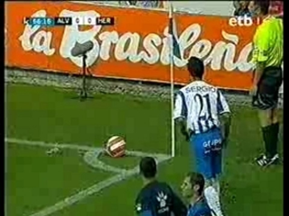 Alavés 2- Hércules 1 , Jª8 2007 2008