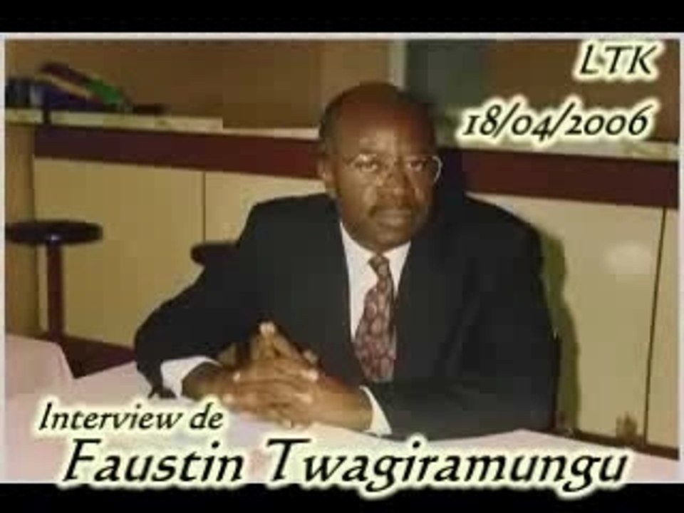Faustin Twagiramungu explique l'attentat du 06 avril 94 - Vidéo Dailymotion