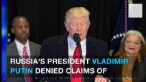 Putin: US election meddling claims 'load of nonsense'