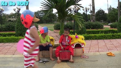 LION DANCE DRUMMING - Ku Bo Làm Ông Địa Siêu Hài - Đánh Trống Múa Lân Hay Nhất 2017 - Ku Bo Đẹp Trai