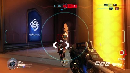 Overwatch: Probably My Best Helix Rocket Shot Ever (PS4) No Overtime For You!