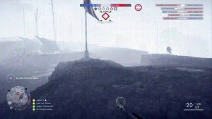 Battlefield 1: [Request] Can the Ribbon animation happen in a different place than over the Objective Animation? I'd like to know if someone is still there with me.