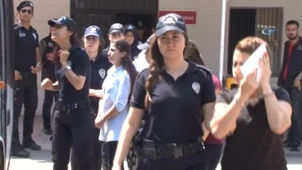 PKK Operasyonunda Gözaltına Alınan 16 Kişi Adliyeye Sevk Edildi