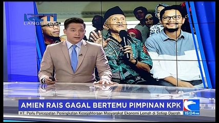 Amien Rais Gagal Bertemu Pimpinan KPK