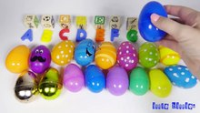 ᴴᴰ abcdefghijkwxyz surprise eggs learn alphabe