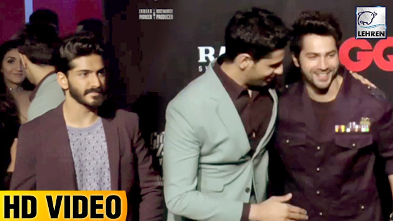 Sidharth Malhotra Ignores Harshvardhan Kapoor At GQ Event