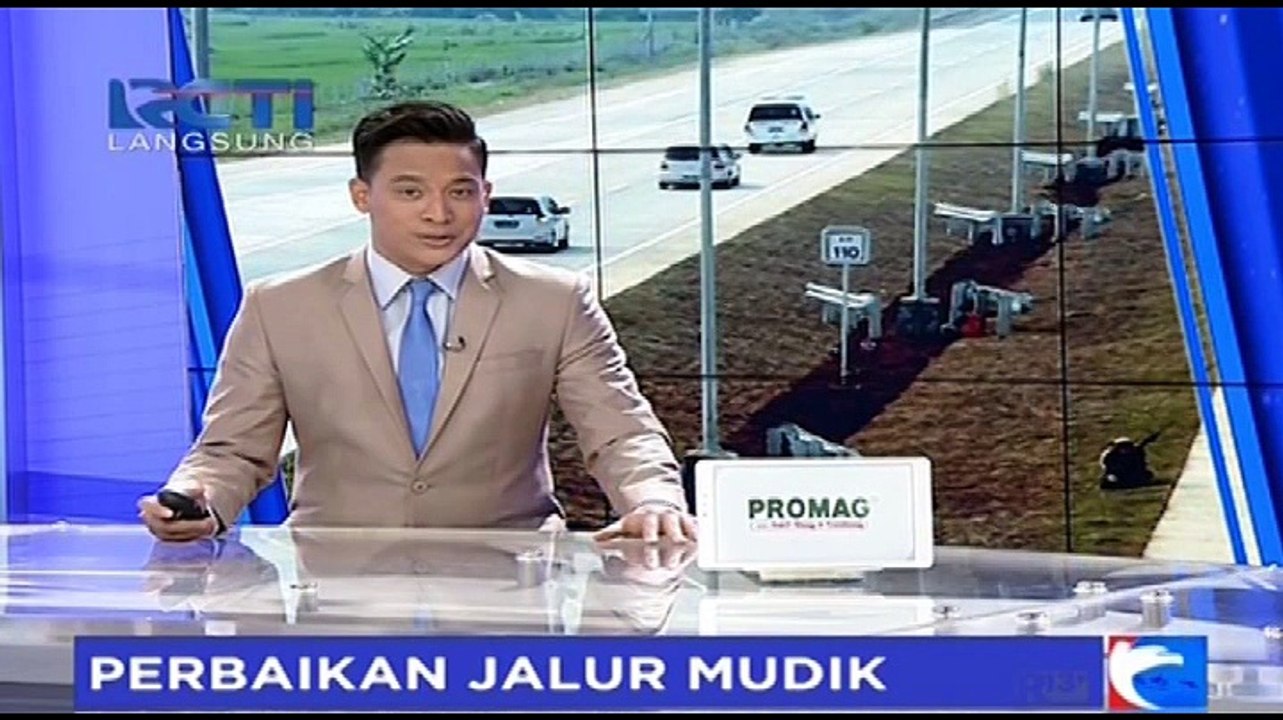 Perbaikan Jalur Mudik Dikebut