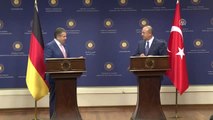 Çavuşoğlu-Gabriel Ortak Basın Toplantısı - Sigmar Gabriel